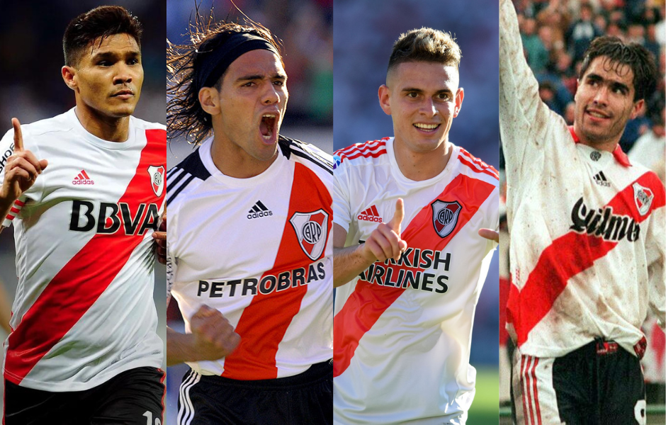 colombianos en River