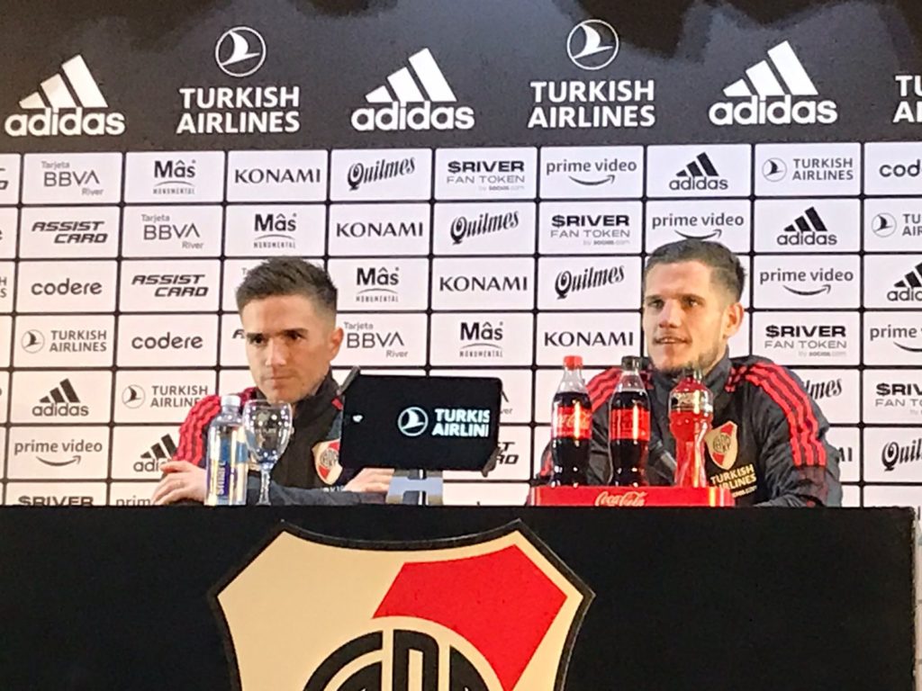 Zuculini y Palavecino en conferencia