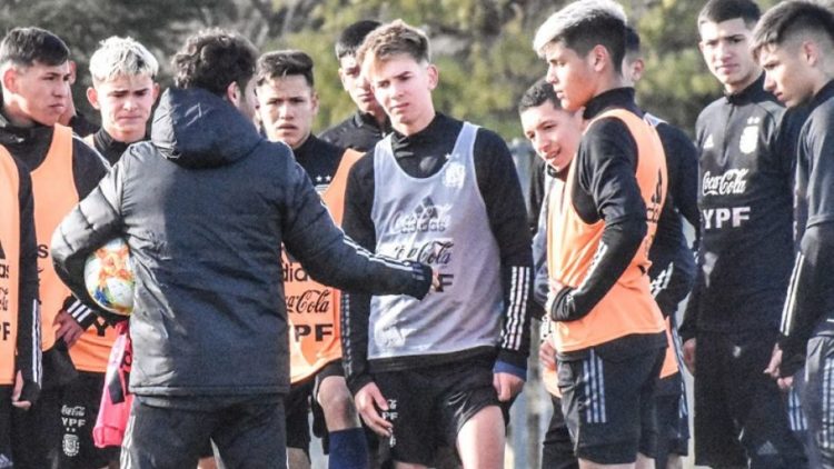 Juveniles de River en la Selección Argentina