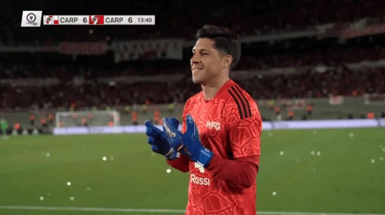 Enzo Pérez volvió al arco